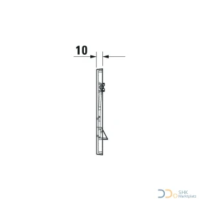DURAVIT WD5001011000 Betätigungsplatte A1, für WC